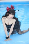 akiyama_mio cleavage cosplay dress fishnet_pantyhose hairband k-on! mashiro_yuki pantyhose pool wet rating:Safe score:4 user:nil!