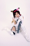 animal_ears boots cat_ears cosplay elbow_gloves final_fantasy_xi gloves hairband misaki_ema misran_lv_xx mithra qipao shorts sword tail thighhighs rating:Safe score:0 user:nil!