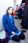 blazer blouse cosplay hair_clips hirasawa_yui k-on! nakamura_yuka pantyhose pleated_skirt school_uniform skirt rating:Safe score:2 user:nil!