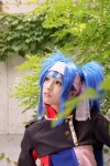 blue_hair buyara cosplay gloves hair_ribbons headband jumper klan_klein macross macross_frontier military_uniform twintails rating:Safe score:0 user:nil!