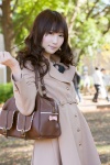blouse coat handbag hiokichi ribbon_tie rating:Safe score:0 user:pixymisa