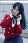 blazer blouse blue_hair cosplay kawashima_ami kazuha pleated_skirt school_uniform skirt toradora! rating:Safe score:0 user:nil!