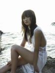 beach cleavage dress komatsu_ayaka ocean see-through wpb_116 rating:Safe score:0 user:nil!