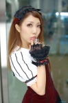 blouse cosplay fingerless_gloves gloves hairband hizuki_yuuki idolmaster idolmaster_2 jumper minase_iori rating:Safe score:1 user:nil!
