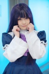 bernkastel bowtie cosplay dress ema purple_eyes purple_hair umineko_no_naku_koro_ni rating:Safe score:0 user:pixymisa