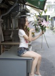 beautiful_life belt flower flowers rola_chen shorts tshirt rating:Safe score:2 user:nil!