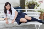 blouse kneesocks pleated_skirt school_uniform skirt yamanaka_tomoe rating:Safe score:2 user:nil!