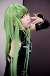 cc code_geass cosplay detached_sleeves green_hair houtou_singi uniform rating:Safe score:0 user:Log