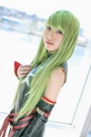 beniko cc code_geass cosplay detached_sleeves dress green_hair rating:Safe score:0 user:nil!