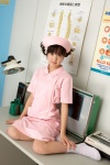 dress niimi_nanako nurse nurse_cap nurse_uniform socks rating:Safe score:1 user:nil!