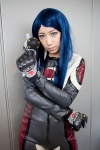 blue_hair cosplay gloves gun kuga_natsuki miyuki my-hime pistol racing_suit rating:Safe score:0 user:nil!