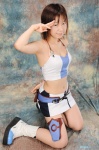 ayama_hiyoko cosplay eureka_seven holster miniskirt skirt talho_yuuki tank_top rating:Safe score:0 user:Log