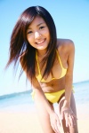 beach bikini cleavage ocean side-tie_bikini swimsuit tsugihara_kana rating:Safe score:0 user:nil!