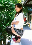kamata_natsumi miniskirt shirt_lift skirt thighhighs tshirt ys_web_300 zettai_ryouiki rating:Safe score:3 user:nil!