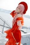 another_blood choker cosplay demonbane detached_sleeves dress pink_hair twintails yuuri_(ii) rating:Safe score:0 user:nil!