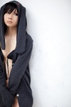 bikini cleavage cosplay darth_wooser hoodie kanda_midori open_clothes original swimsuit thighhighs rating:Safe score:4 user:NomadSoul