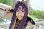 access_time cosplay crossplay elf_ears kamikaze_kaitou_jeanne purple_hair sekka sleeveless_shirt wings rating:Safe score:0 user:nil!