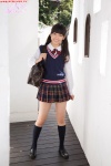 blouse bookbag kneesocks nishino_koharu pleated_skirt school_uniform skirt sweater_vest twintails rating:Safe score:1 user:nil!