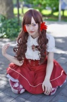 blouse cosplay miniskirt original print_legwear skirt thighhighs tokihara_tsutsuji twintails rating:Safe score:0 user:nil!