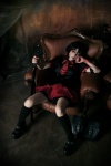 aza_(k_miyuko) blood blood-c cosplay kisaragi_saya school_uniform sword rating:Safe score:3 user:msgundam2