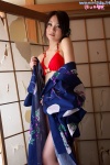 bikini_top cleavage genjoshi_summer_special_2009 hoshino_tomoyo open_clothes swimsuit wet yukata rating:Safe score:0 user:nil!