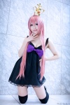 aayame_i cosplay crown dress megurine_luka pink_hair vocaloid world_is_mine_(vocaloid) rating:Safe score:3 user:DarkSSA