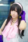 akiyama_mio cosplay dress gloves hairband k-on! nana rating:Safe score:0 user:nil!