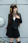 blazer cosplay hairband hair_ribbons kneesocks miniskirt pleated_skirt raiko school_uniform skirt suzumiya_haruhi suzumiya_haruhi_no_yuuutsu rating:Safe score:0 user:nil!