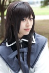akemi_homura blouse cosplay hairband mochi puella_magi_madoka_magica ribbon_tie rating:Safe score:0 user:pixymisa