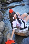 amatsuka_miyu blouse cosplay fan kneesocks pleated_skirt shameimaru_aya skirt tokin_hat touhou wings rating:Safe score:0 user:nil!