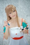akitsu_honoka asuna_(sao) blonde_hair cosplay dress sword_art_online rating:Safe score:0 user:nil!