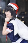 braid cosplay kantai_collection pleated_skirt popuri sailor_uniform scarf school_uniform shigure_(kantai_collection) skirt stocking_cap rating:Safe score:0 user:nil!