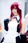 amane_(dream_c_club) apron cosplay dream_c_club red_hair shimizu_miki waitress waitress_uniform rating:Safe score:0 user:xkaras