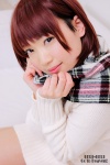 anegasaki_nene cosplay dress iroha_(ii) love_plus pantyhose scarf sweater_dress rating:Safe score:1 user:nil!