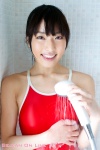 bathroom one-piece_swimsuit ponytail swimsuit wet yume_kana rating:Safe score:0 user:nil!