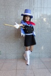 ace_attorney apollo_justice_ace_attorney boots cape cosplay dress gloves naruhodou_minuki scarf top_hat waka wand rating:Safe score:0 user:pixymisa