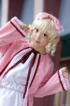 babydoll blonde_hair bloomers cosplay hairbow hinaichigo rozen_maiden tomoyo rating:Safe score:0 user:nil!