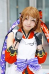 braid cosplay detached_sleeves fingerless_gloves hairclip kimono koizumi_hanayo love_live!_school_idol_project mahoro orange_hair rating:Safe score:0 user:nil!