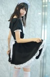 apron cosplay futsure headband maid maid_uniform original thighhighs rating:Safe score:2 user:pixymisa