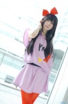 akiyama_mio cosplay hairband k-on! nana one_glove pantyhose tank_top tshirt rating:Safe score:0 user:nil!