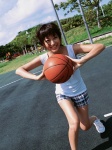 basketball kudo_risa shorts smile_and_sexy tank_top wanibooks_20 rating:Safe score:1 user:nil!