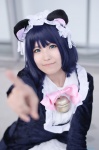 animal_ears blue_hair cat_ears cosplay dress hijirikawa_shian nagisa_mark-02 show_by_rock!! rating:Safe score:1 user:nil!