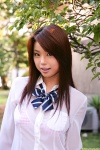 blouse bow costume dgc_0544 kasumi_risa school_uniform see-through rating:Safe score:3 user:nil!