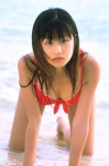 bikini cleavage dgc_0006 ocean ogura_yuuko swimsuit wet rating:Safe score:0 user:nil!