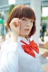 aku_no_hana blouse cosplay glasses nakamura_sawa namada school_uniform rating:Safe score:1 user:nil!