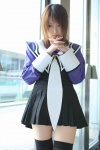 cosplay iori i"s school_uniform thighhighs yoshizuki_iori zettai_ryouiki rating:Safe score:0 user:darkgray