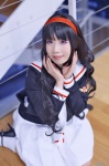 cardcaptor_sakura cosplay daidouji_tomoyo hairband pleated_skirt rion_(ii) school_uniform skirt socks turtleneck rating:Safe score:0 user:nil!