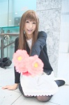 cardigan cosplay dress flowers honey_and_clover pantyhose wakame yamada_ayumi rating:Safe score:0 user:nil!