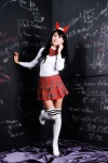 antlers blouse cha_sun_hwa pleated_skirt school_uniform skirt thighhighs zettai_ryouiki rating:Safe score:0 user:nil!