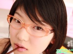 close-up costume glasses halter_top kijima_noriko pocky school_uniform rating:Safe score:0 user:nil!
